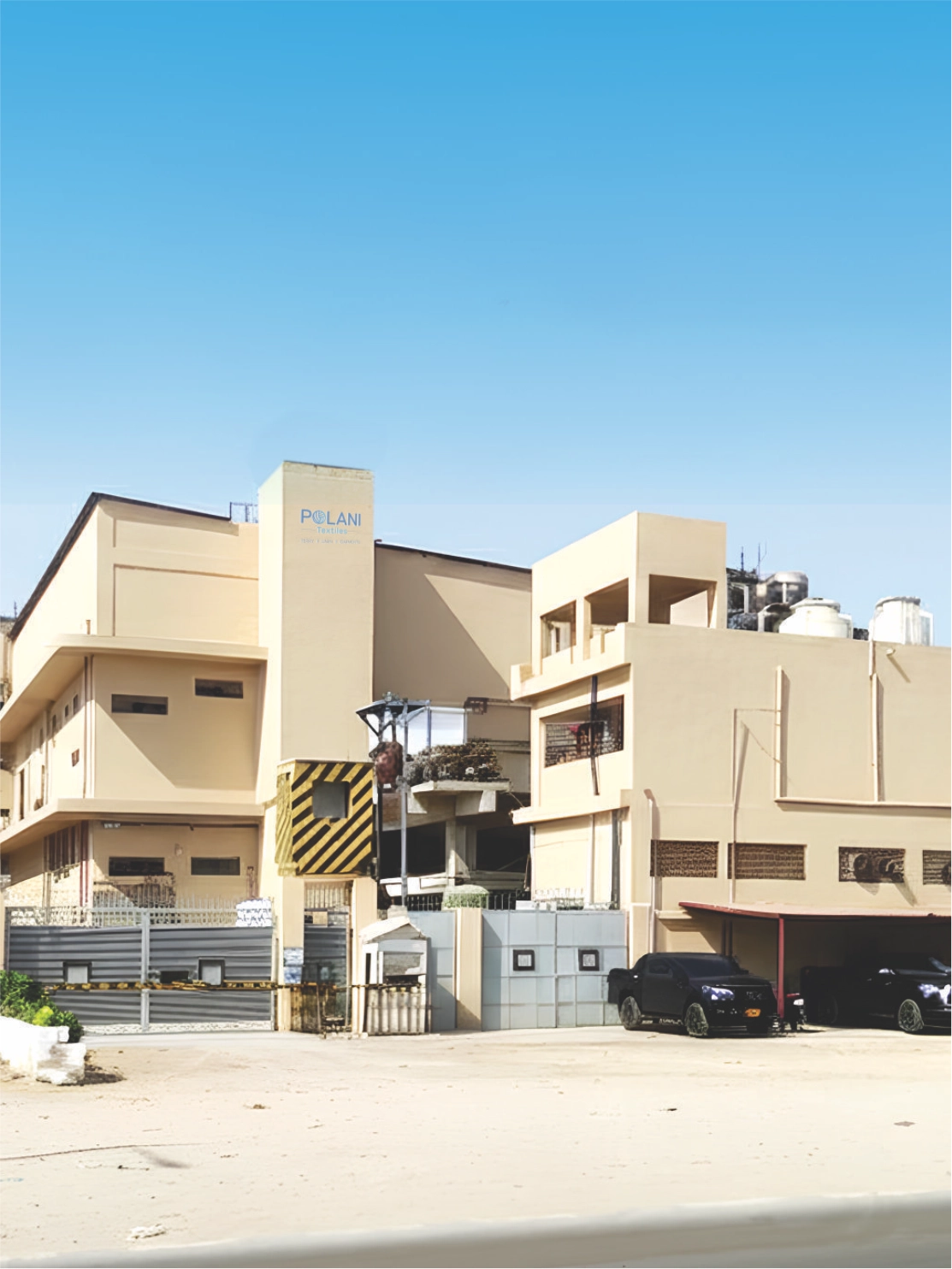 Polani Textiles building exterior